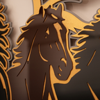 Seven horses